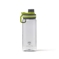 Stoßfeste Trinkflasche mit sicherem Verschluss 610ml. BPA frei in Grau