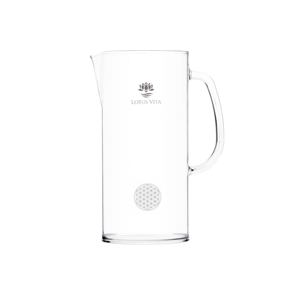 Lotus Glas-Filterkaraffe Enya Toya Ersatz mit Blume